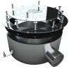 Плато аэромассажное Aquaviva круглое (Ø360) AISI-304, лайнер 2"